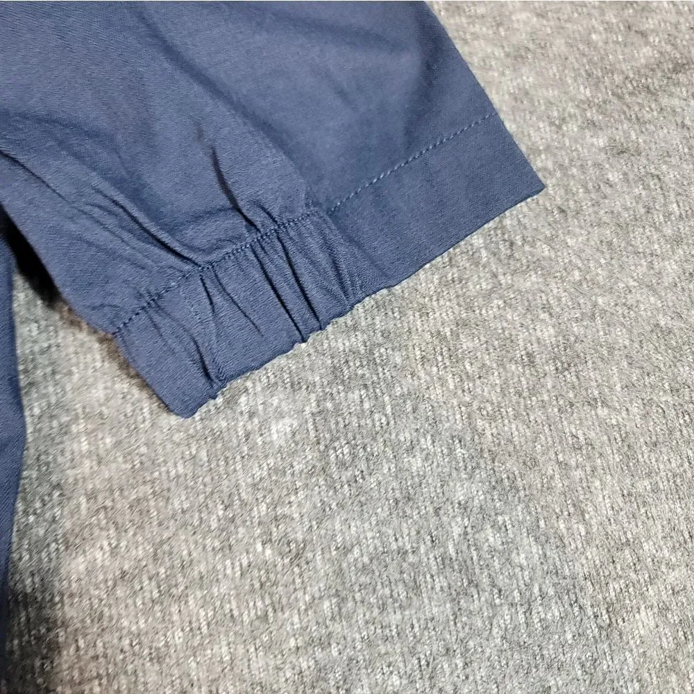 Travis Mathew Surfside Full Zip Jacket XL Vintage Indigo Stretch Golf TM1MU42